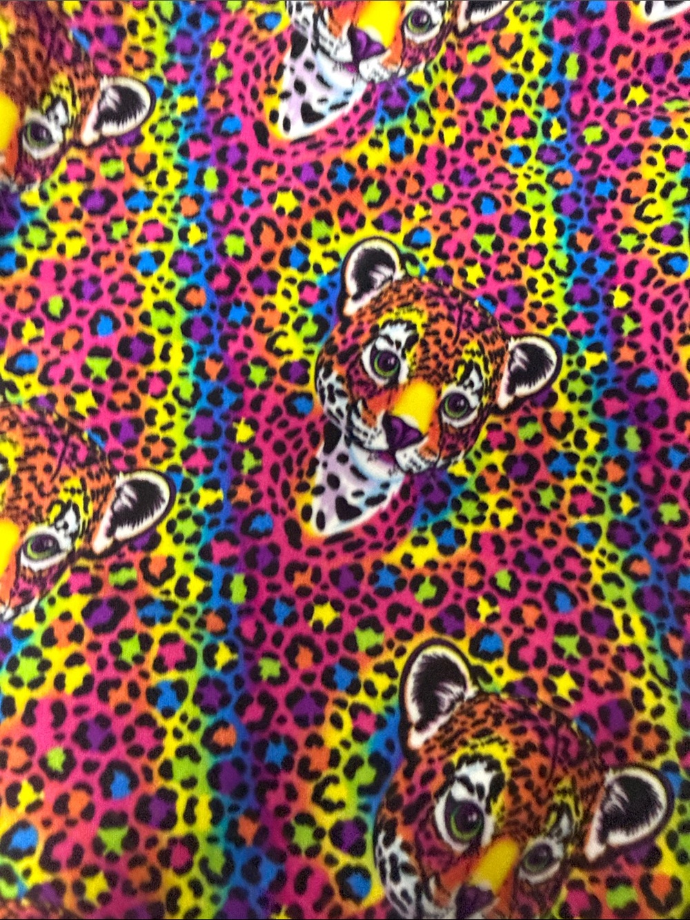 LISA FRANK Posh Peanut Rainbow Leopard Ruffle One Piece Swimsuit - 5T - NWT - Picture 5 of 5